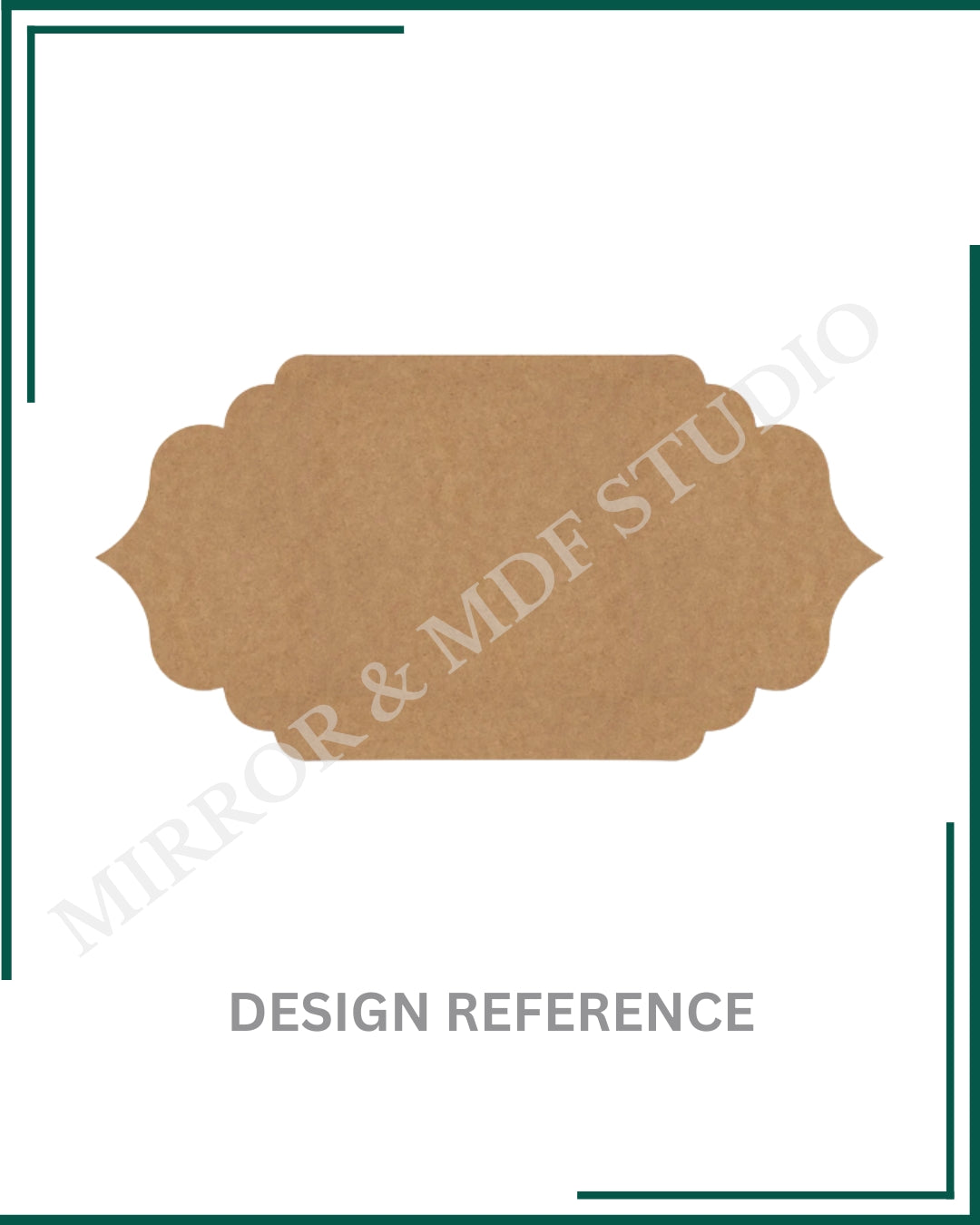 NAMEPLATE MDF DESIGN