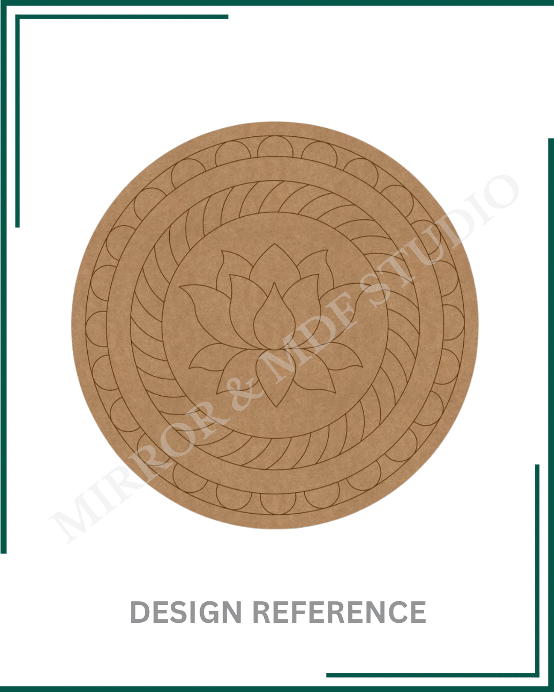 PRE MARKED RANGOLI DESIGN