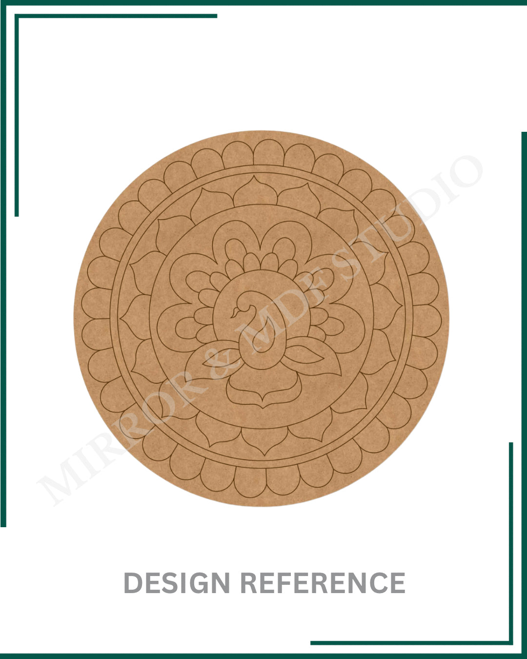 PRE MARKED RANGOLI DESIGN