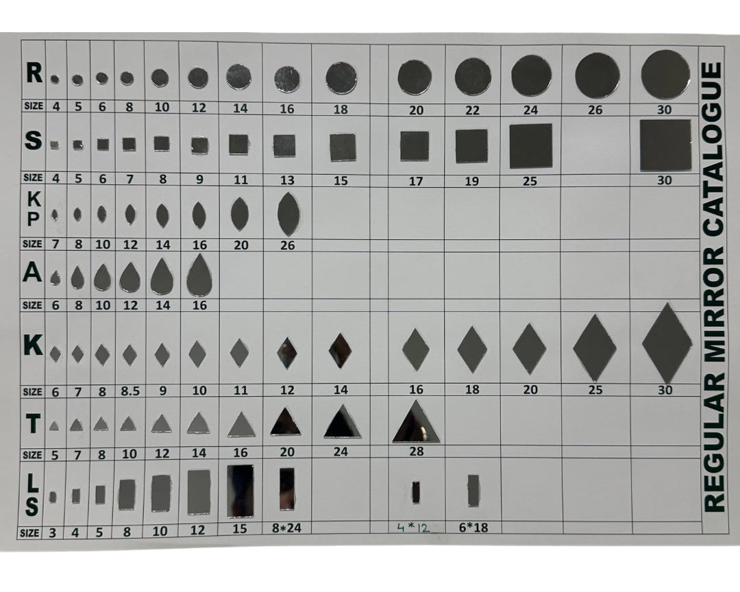 MAKE YOUR OWN KIT (REGULAR MIRRORS) 50 GRAMS EACH