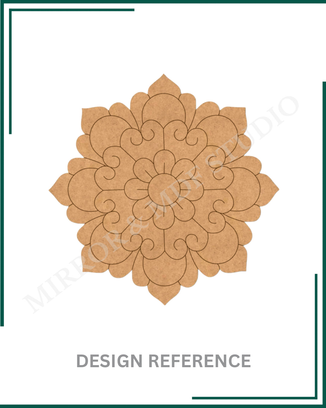 PRE MARKED RANGOLI DESIGN