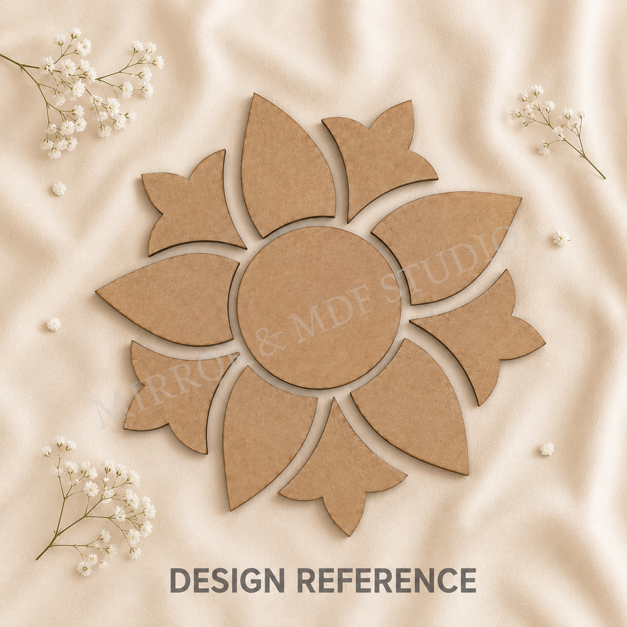 MDF RANGOLI CUTOUT DESIGN - 4