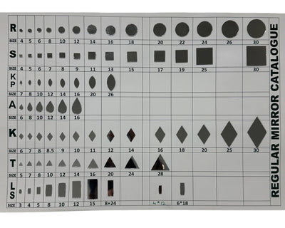MAKE YOUR OWN KIT (REGULAR MIRRORS) 50 GRAMS EACH