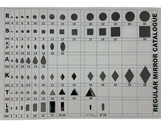 MAKE YOUR OWN KIT (REGULAR MIRRORS) 50 GRAMS EACH