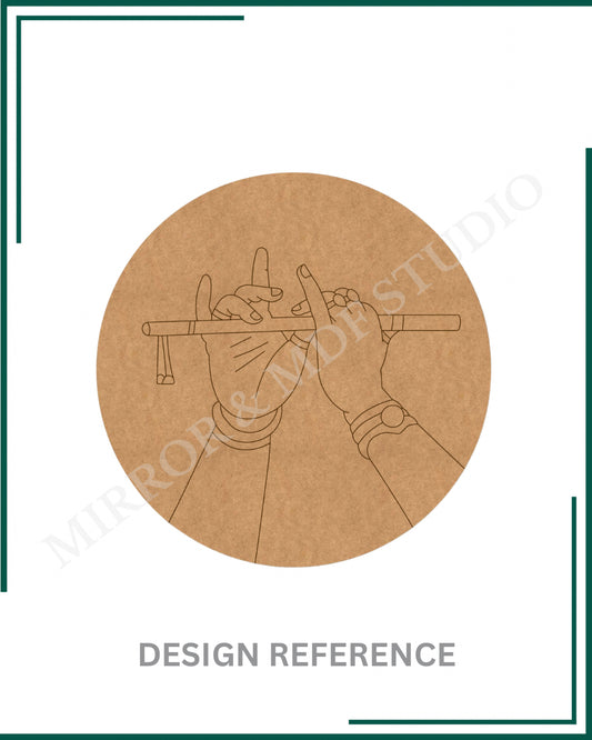 PRE MARKED RANGOLI DESIGN