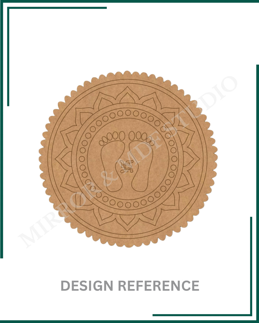 PRE MARKED RANGOLI DESIGN