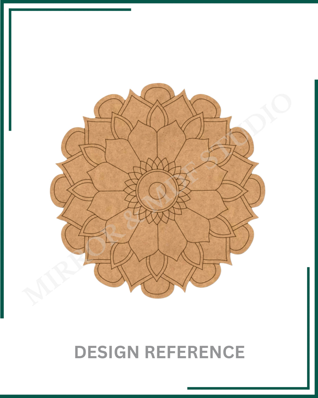 PRE MARKED RANGOLI DESIGN