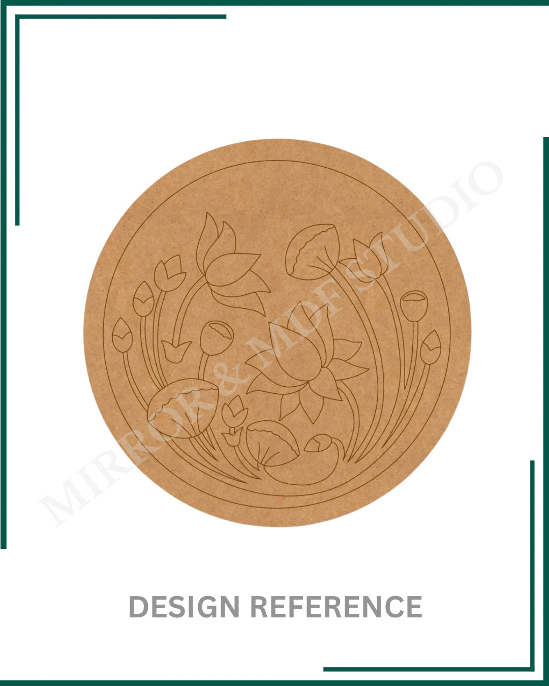 PRE MARKED RANGOLI DESIGN