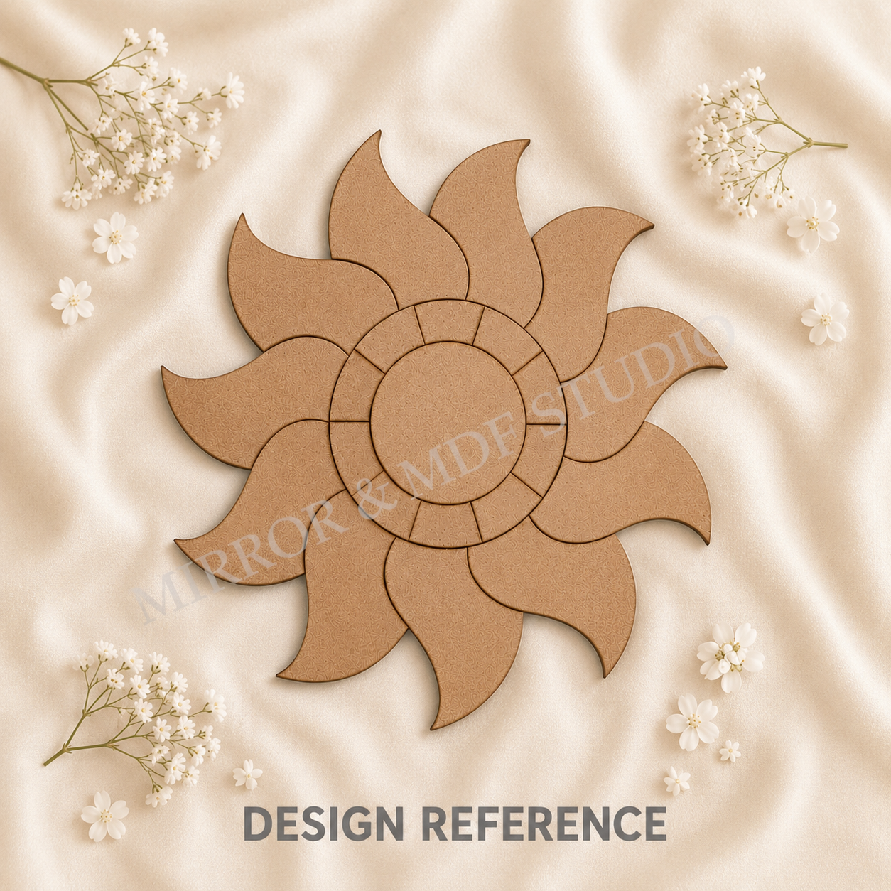 MDF RANGOLI CUTOUT DESIGN - 3