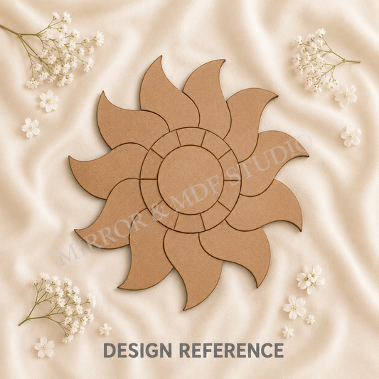 MDF RANGOLI CUTOUT DESIGN - 3