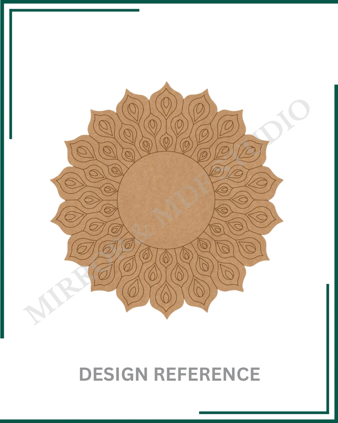 PRE MARKED RANGOLI DESIGN