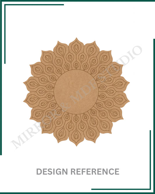 PRE MARKED RANGOLI DESIGN